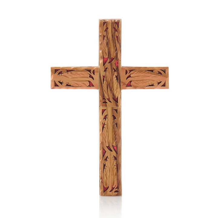 SERRV International - Wholesale Wall Cross - Olivewood Cross0