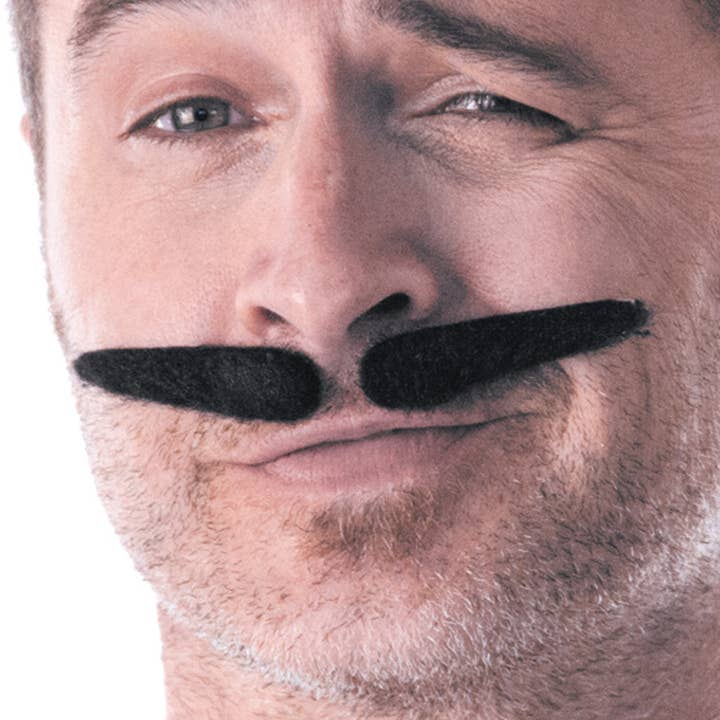 BLACK GANGSTA MUSTACHE for wholesale by Party Pro
