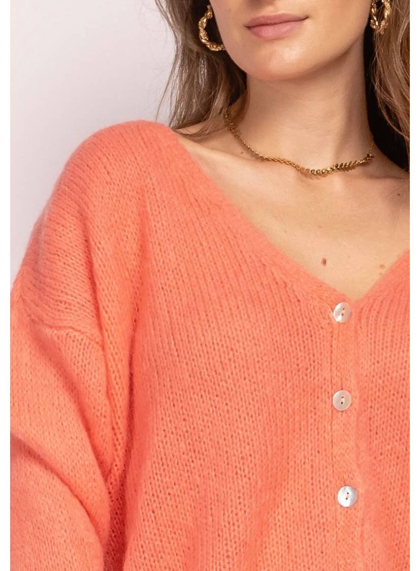 LINEN & COTTON HOUSE – Großhandel Jacke – Damen – 8561 JACKE AUS MOHAIRWOLLE, HERGESTELLT IN ITALIEN114