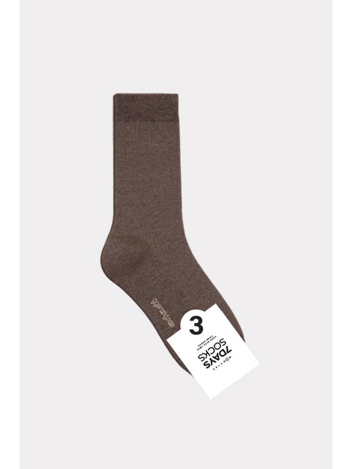 7DAYSSOCKS - Venta al por mayor Calcetines - Mujer - Calcetines con pliegues altos y cuello redondo para mujer2