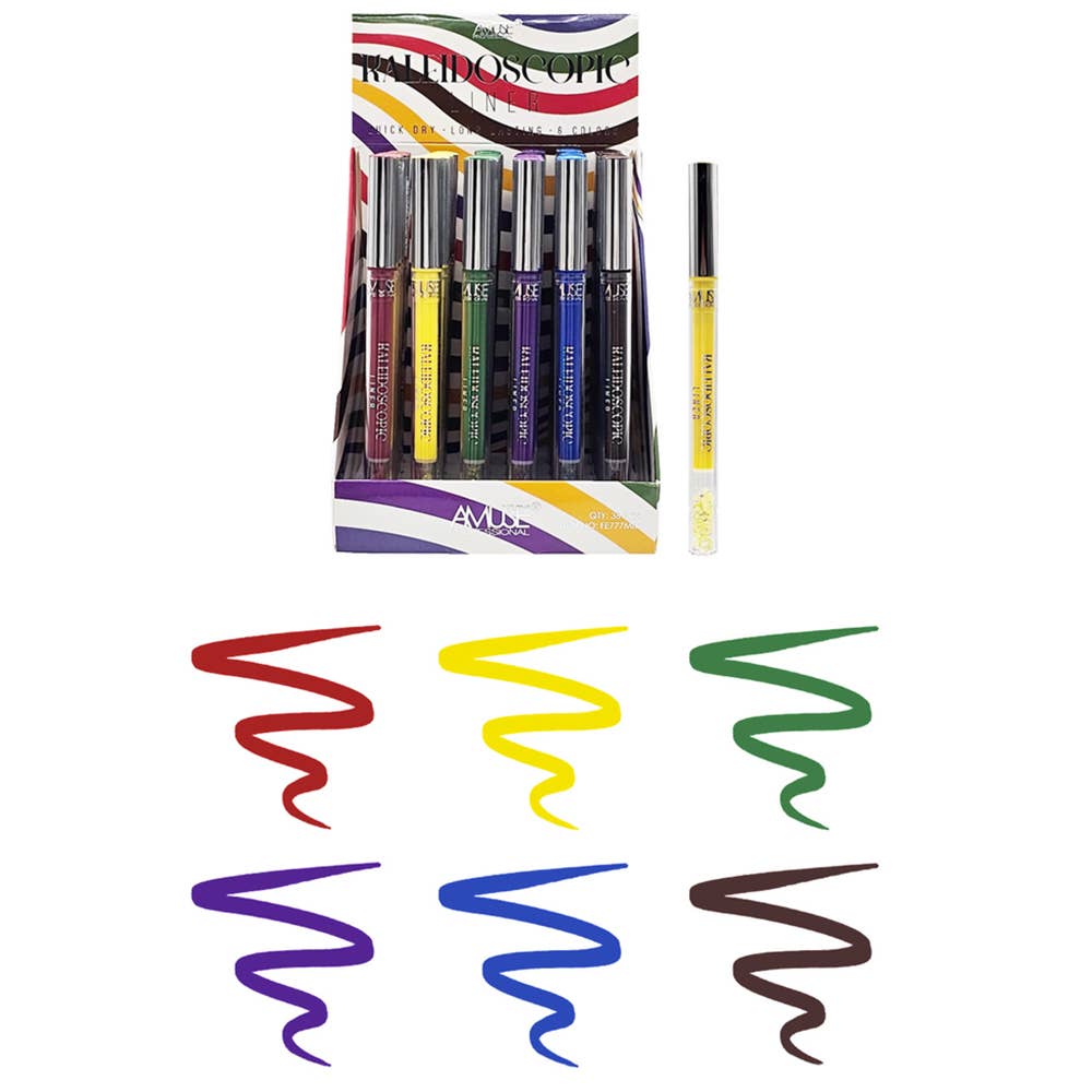 - AMUSE COSMETICS KALEIDOSCOPIC LINER 36 UNITÀ, FE 777 MIX in vendita all'ingrosso su Faire0