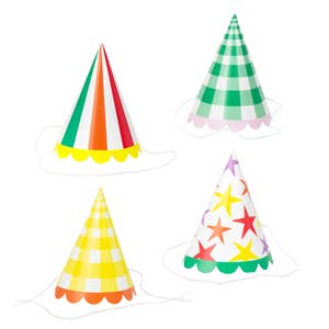 Oui Party Birthday Party Hat Set