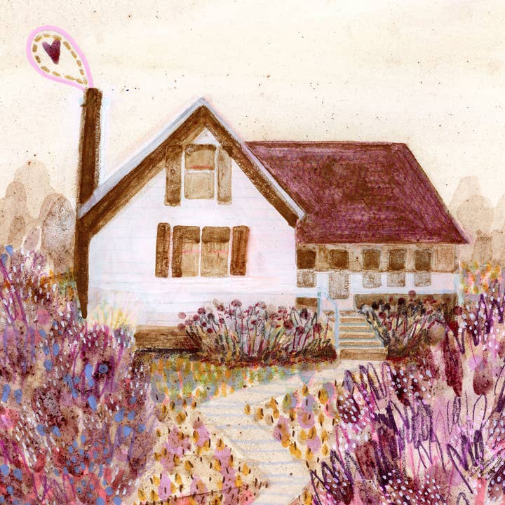 H Miller Ink Illustration Art wholesale products - Wholesale Art Print - Rustic Farmhouse | Art Print | Rural Wall Art & Home Decor2