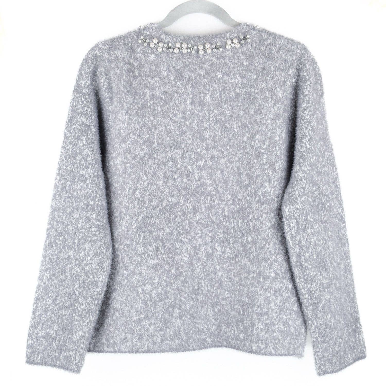 PEACH ACCESSORIES - Wholesale Cardigan - Women's - Sparkling Collar Soft Knit Pocket Cardigan SS1013