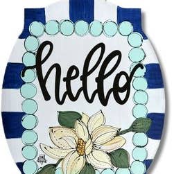 DK Magnolia Large Hanger for wholesale by DK Designs Georgia