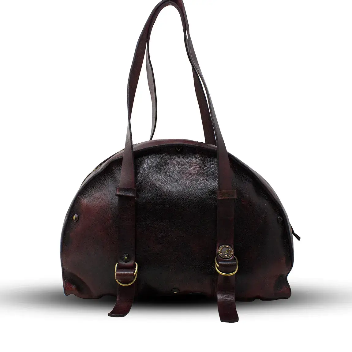 Maledetti Toscani - Wholesale Schoudertas - Dames - Nectaris schoudertas van plantaardig gelooid en kledinggekleurd leer2