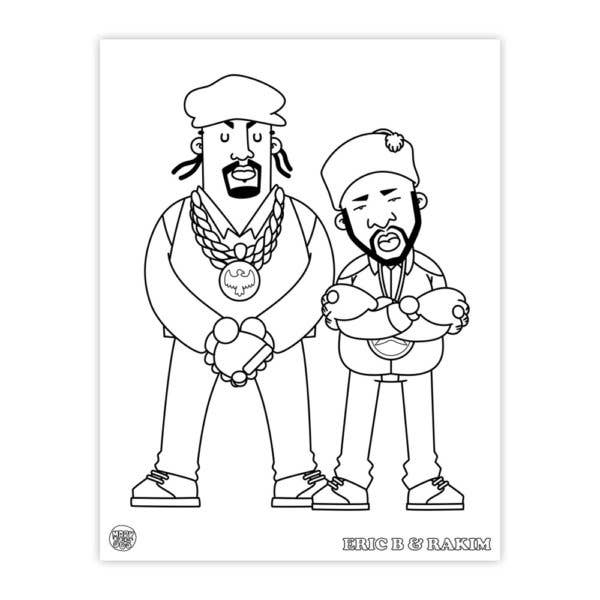 SCB - Wholesale Coloring Book - Adult - Hip Hop Coloring Book