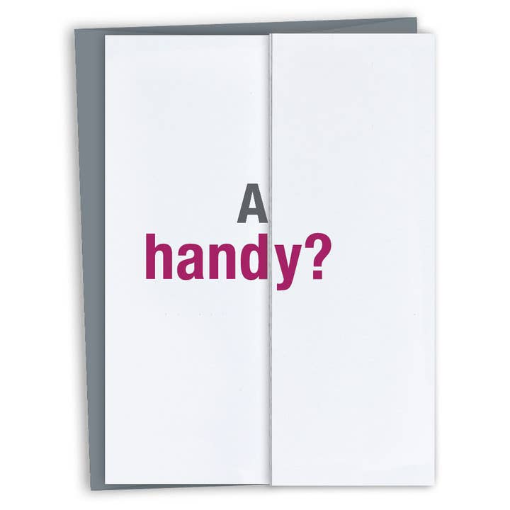 Handy A6 Size Accordion Fold Love Card for wholesale by FINCH and HARE