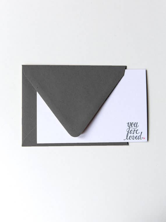 You are Loved - Set di 6 biglietti per la vendita all'ingrosso da parte di Pink Olive