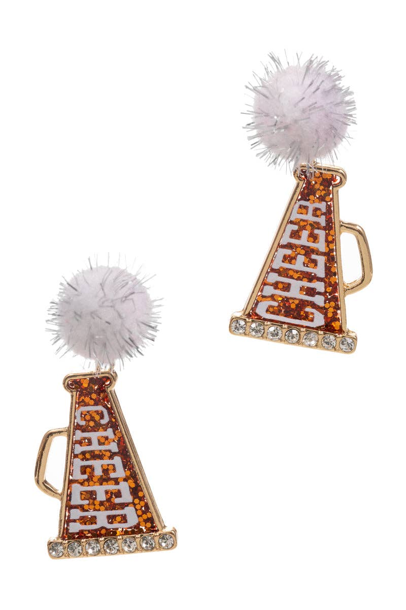 Designature New York – Großhandel Ohrstecker – Spieltag Jubel Megafon Acryl Ohrstecker6