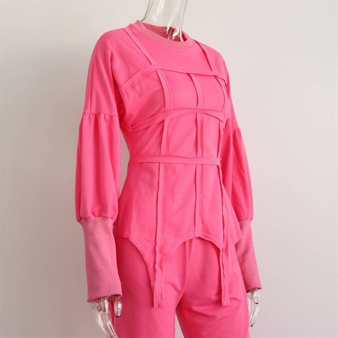 Rosa Clothing - Wholesale Top & Pant Set (NOT Loungewear) - Women's - Fashion sweatshirt set trouser set7