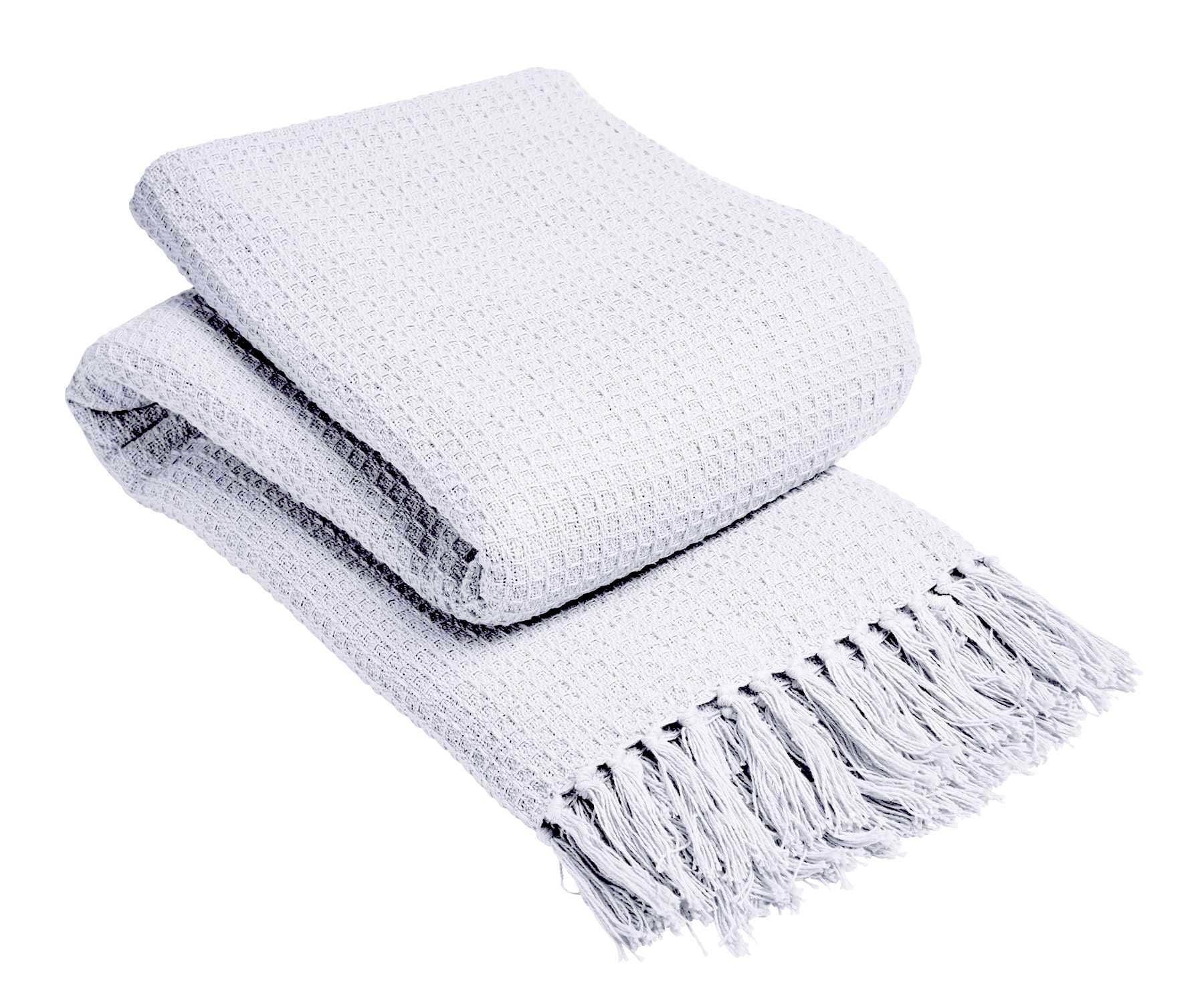 LOOMWORKS LTD – wholesale Throw blanket – Lisbon Pure Cotton Honeycomb Throw19