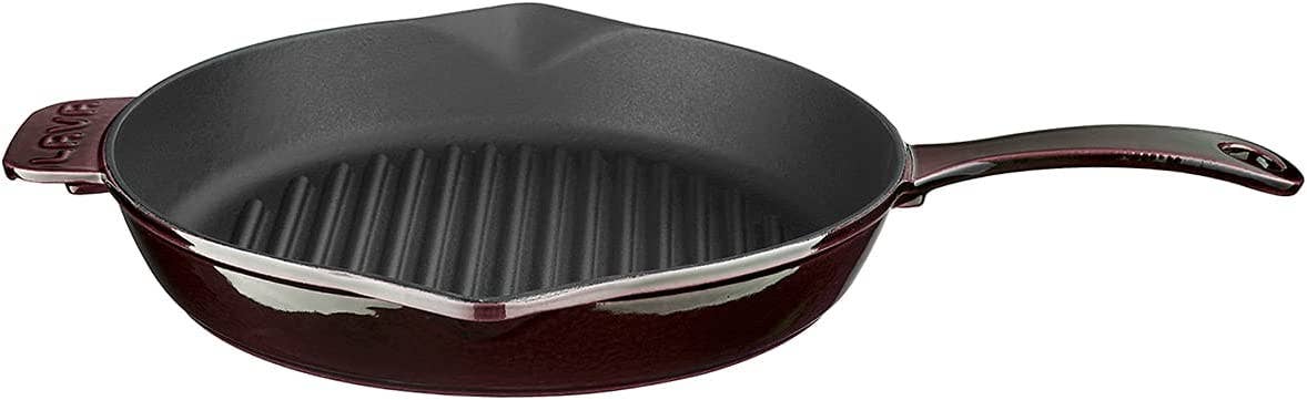 Biggbrands - Vente Poêles en fonte - Poêle à griller LAVA Premium en fonte 28 cm4