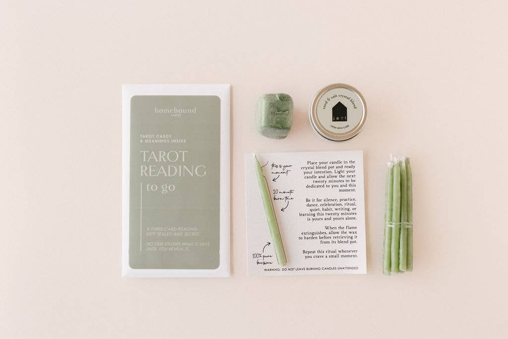 Homebound Tarot - Wholesale Meditation Supplies - Manifestation Kit - Abundance1