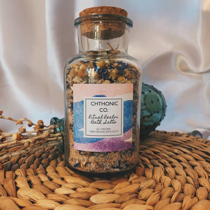 Chthonic Ritual Realm Badsalt 8oz för wholesale av Chthonic Co.