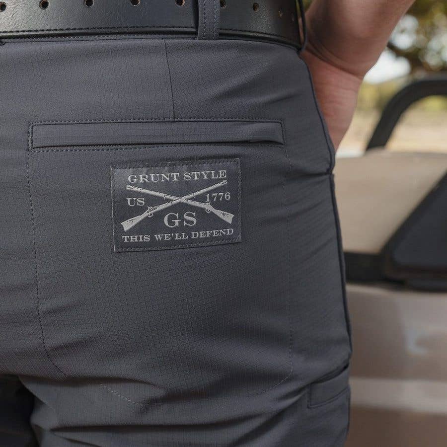 Grunt Style - Wholesale Pants - Men's - Men's Lookout Ripstop Pants - Dark Gray3