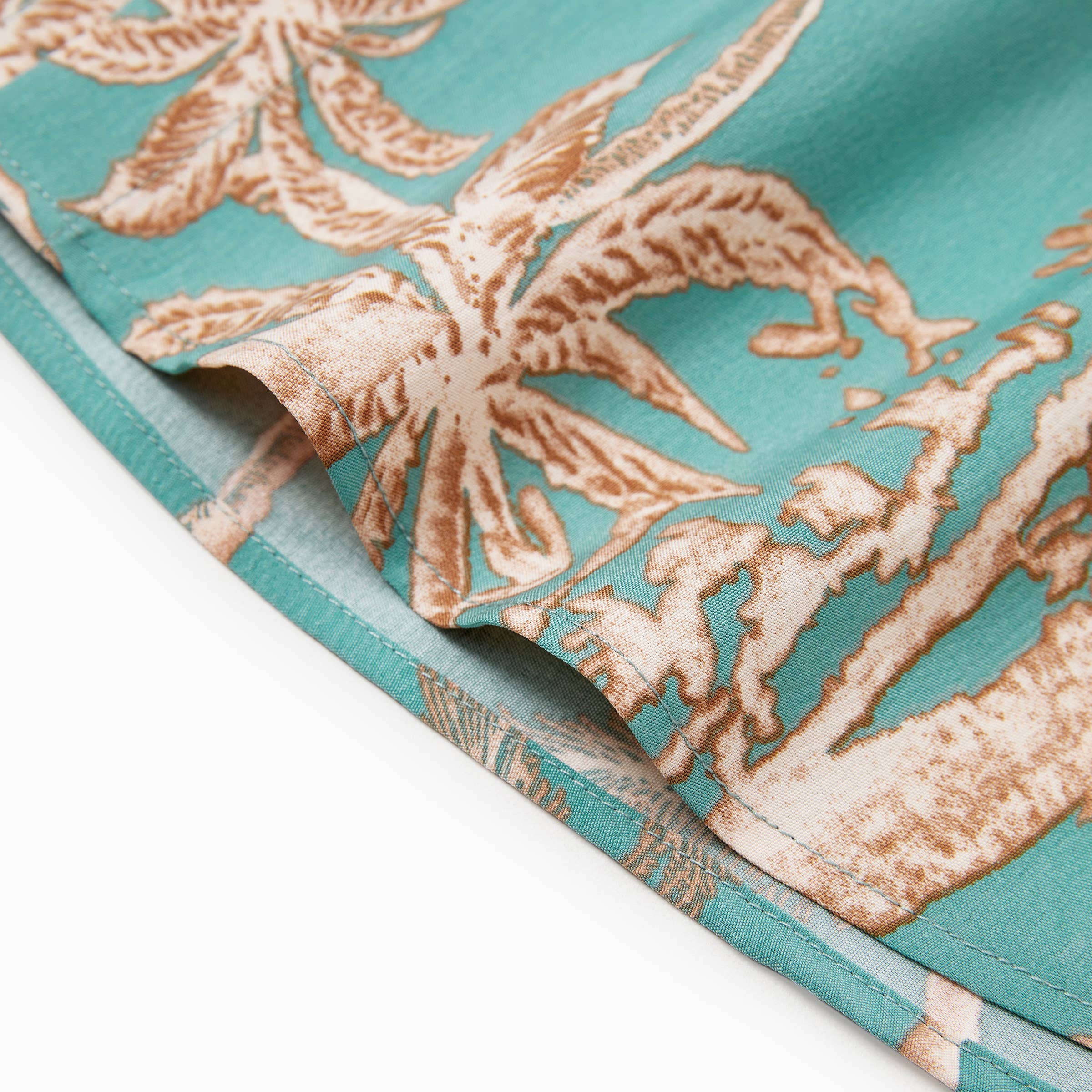 Turquoise Couples Matching Hawaiian Outfits – Shirt or Midi Dress for wholesale on Faire8