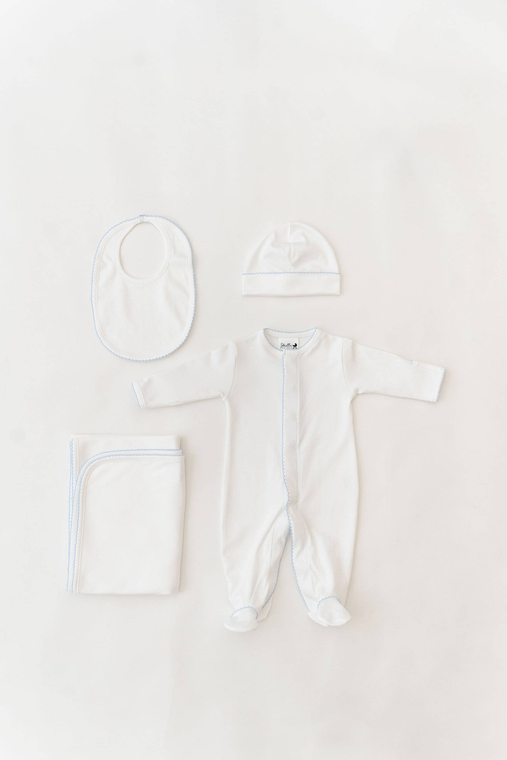 Stroller Society – Engroshandel Tøjsæt - Baby – Sæt til nyfødte i pima-bomuld - tøj til nyfødte til broderi13