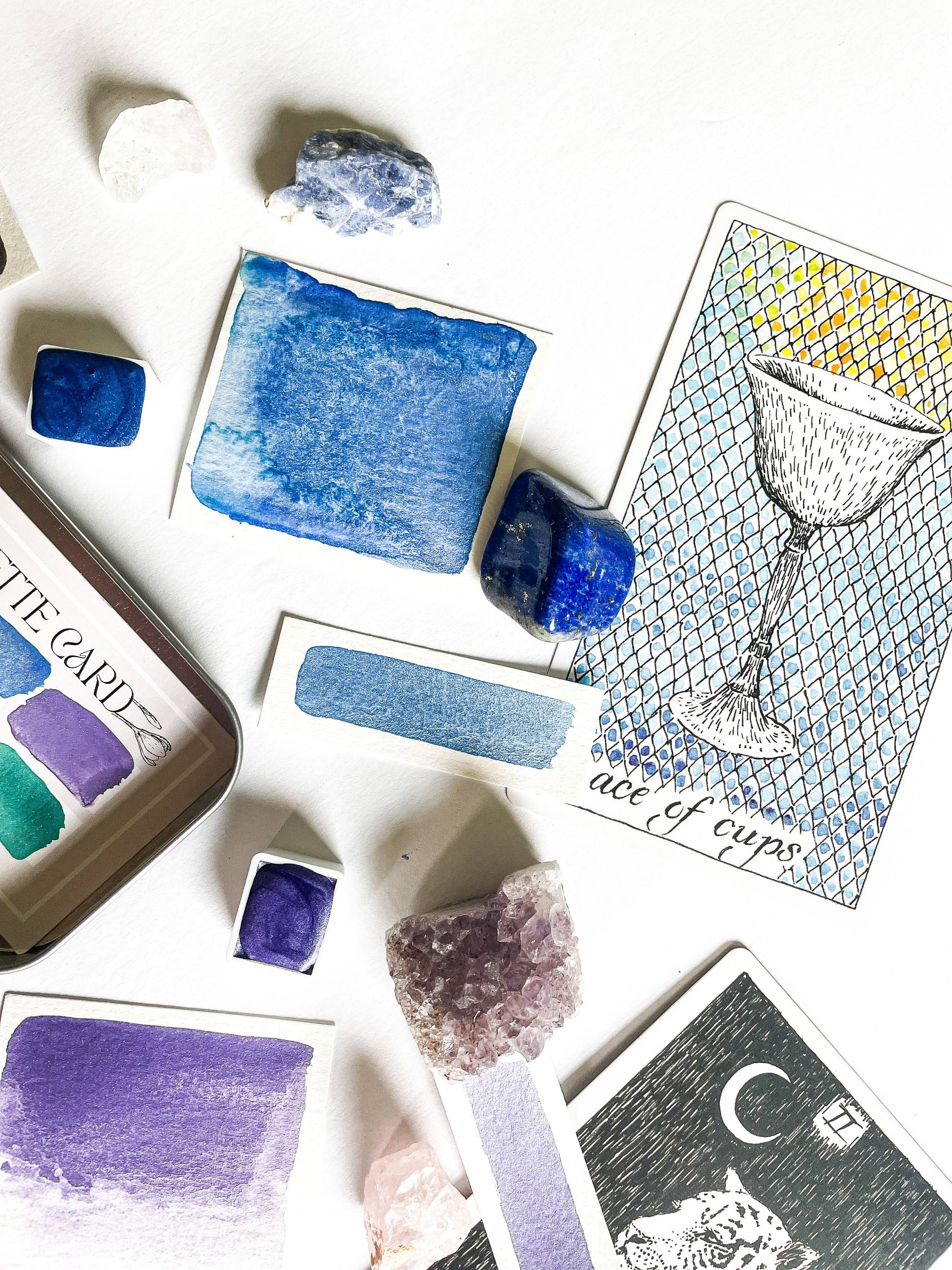 Redbud Pigment Co. LLC – wholesale Palett/blandningsbricka – The Oracle - Resepalett6