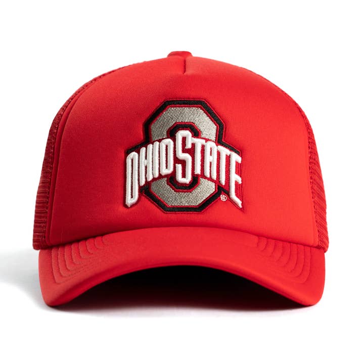 Ohio State Buckeyes Trucker Hat for wholesale by Dyme Lyfe