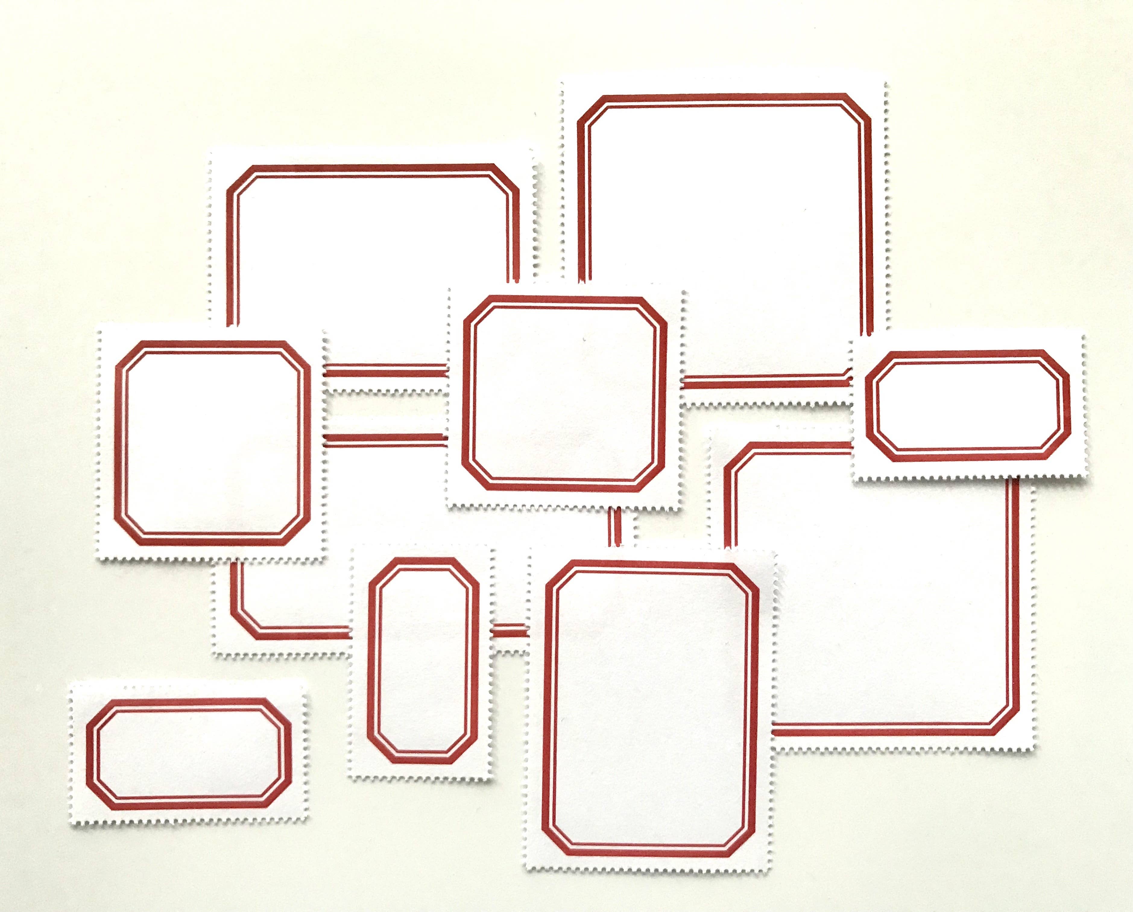 The Portland Stamp Company - Wholesale Gift Tag Label - Blank Labels — Classic, Red14