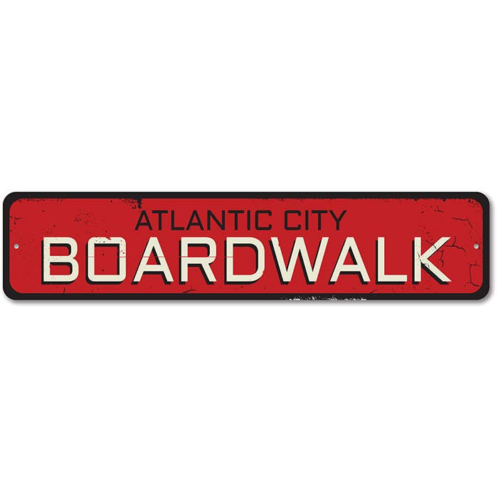 Boardwalk Location Sign for wholesale by Lizton Sign Shop, Inc