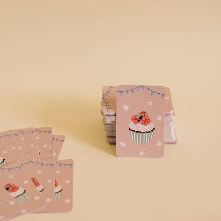 Printfluence.me - Vendita all'ingrosso Biglietti di auguri - Mini biglietto 6x9 cm « Sweet Cupcake »