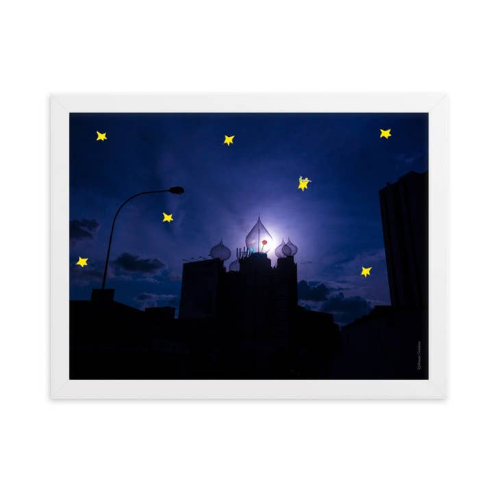 Caraqueño Little Prince 3 Photo encadrée en papier mat pour la vente par Kathiana Cardona Store