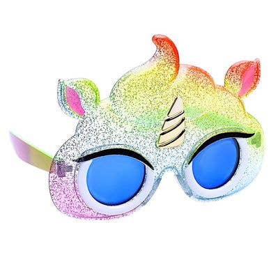 Lil Characters Rainbow Unicorn Poop Sun-Staches for wholesale by H2W dba Sun-Staches