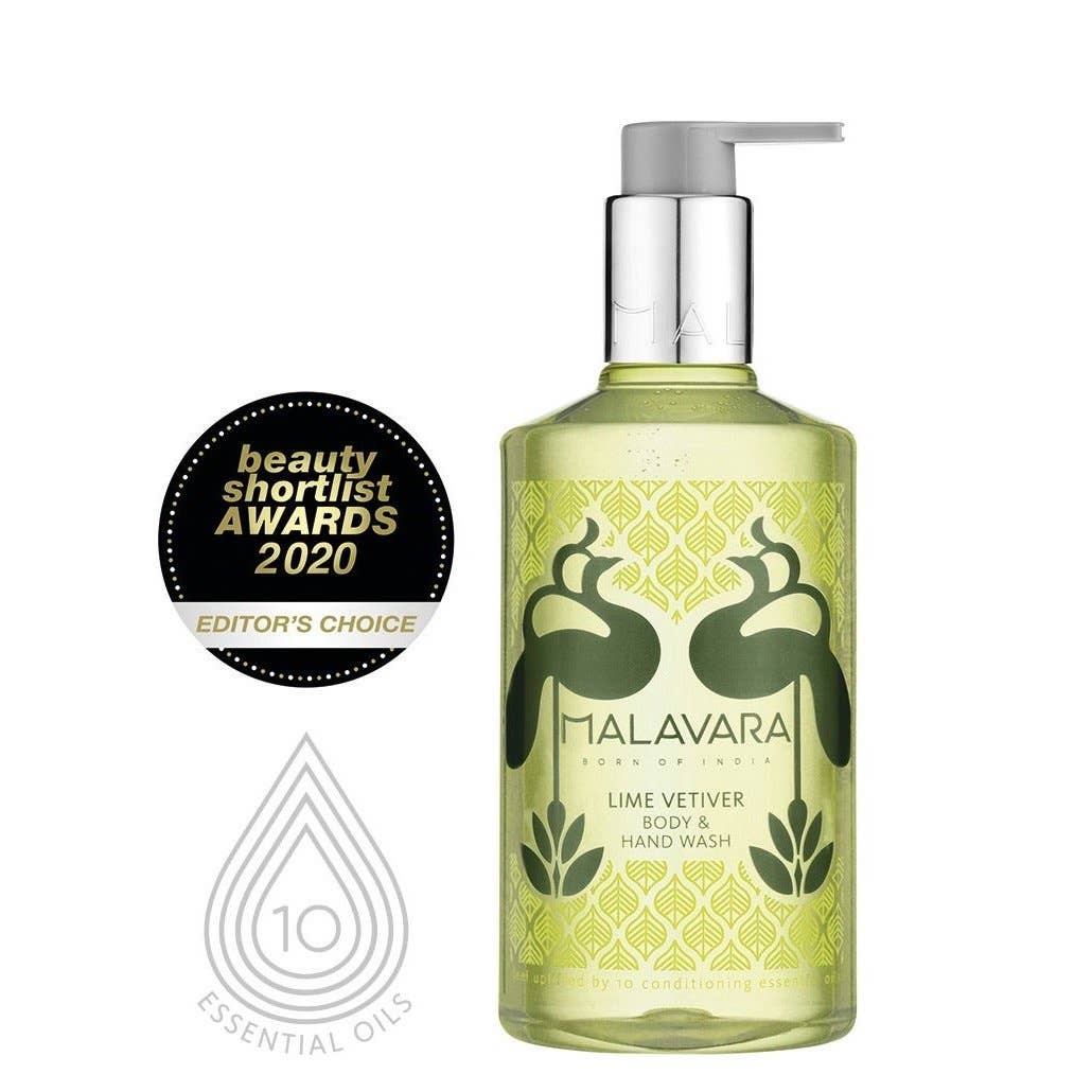 Malavara Lime Vetiver Dry Silk Body Oil