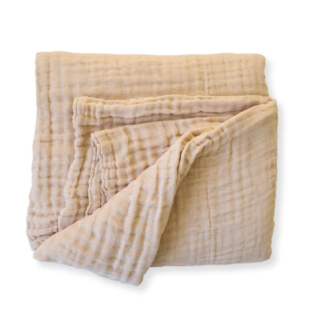 Fibre for Good - Wholesale Swaddle – Baby - Undyed Organic Cotton Muslin Wrap2