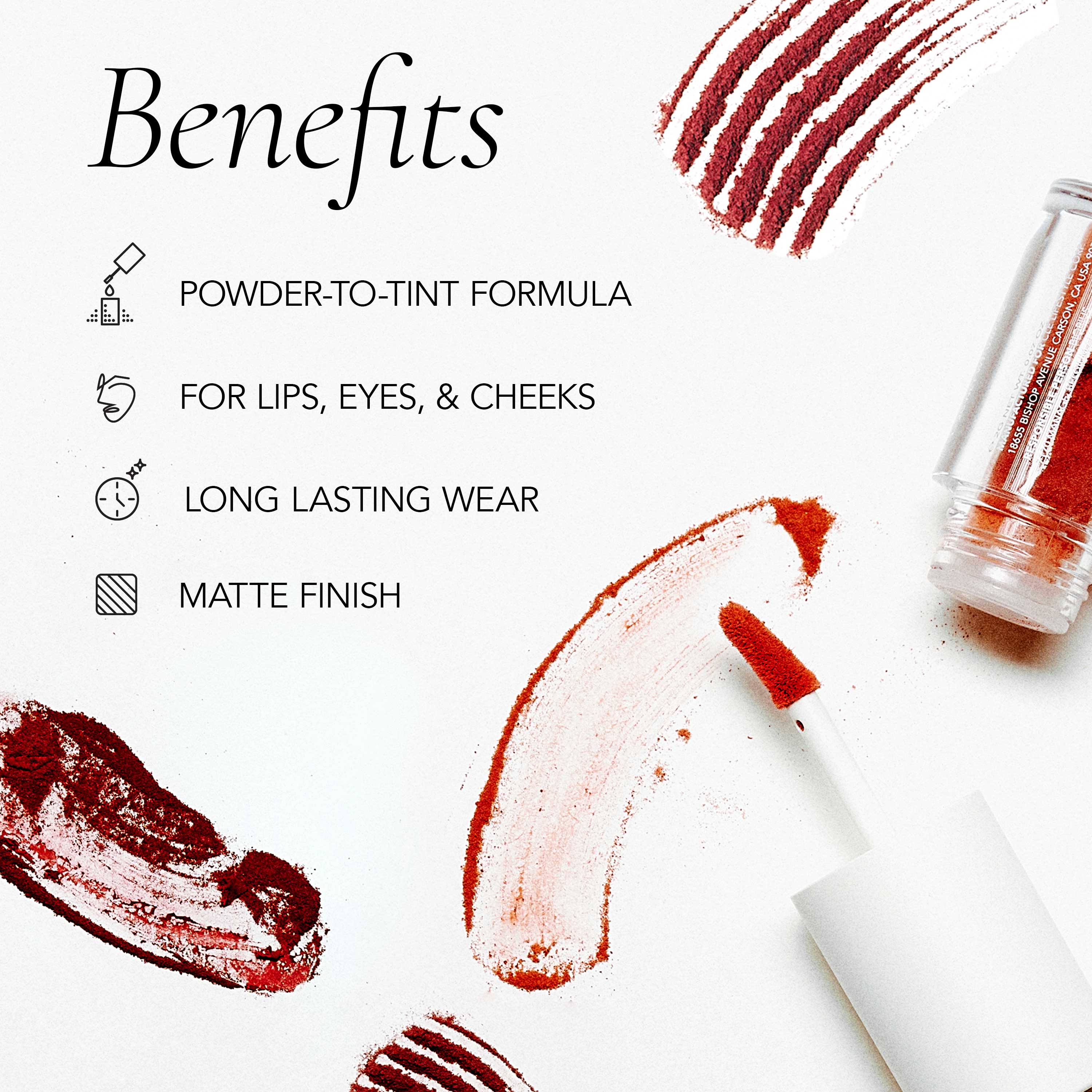 CLE Cosmetics - Wholesale Lip Stain/Dye/Tint - Mini Melting Lip Powder Set - Lip Stain and Pigment3