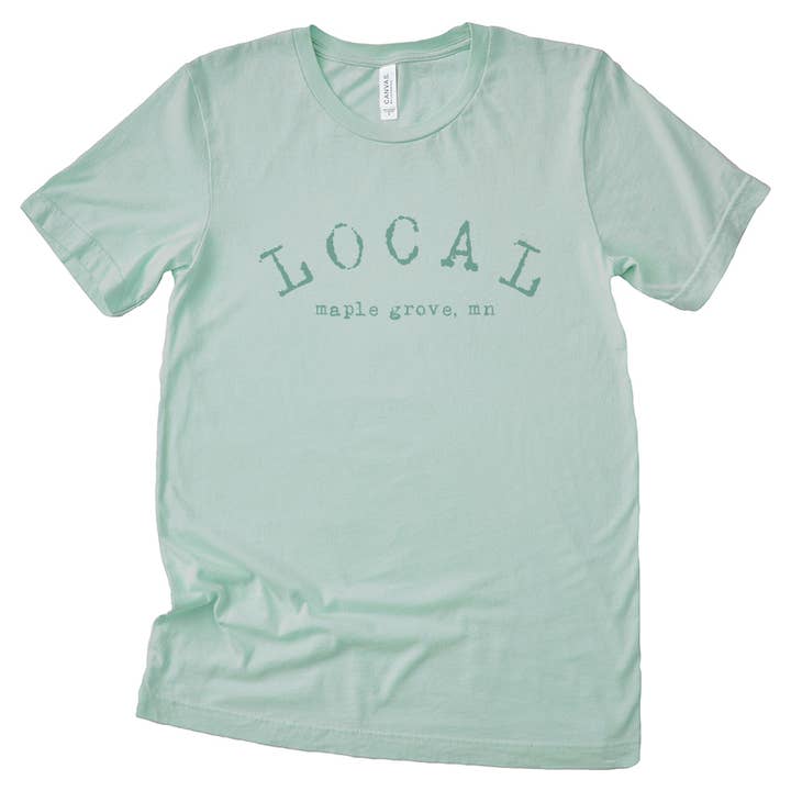 Indigo Tangerine - Venta al por mayor Camiseta estampada - Unisex - Local City, State - Camiseta de manga corta personalizada