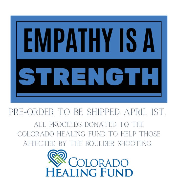 My Pocket of Sunshine - Wholesale Sticker - Empathy is A Strength Sticker1