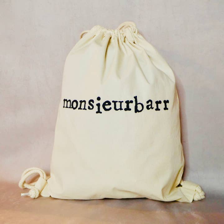 MOCHILA CON CORDÓN NATURAL para venta al por mayor de monsieurbarr