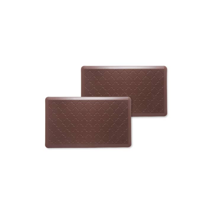 Bed Bath Fashions - Vendita all'ingrosso Tappetino - Tappetino da cucina in schiuma antifatica goffrato a traliccio Bibb Home7