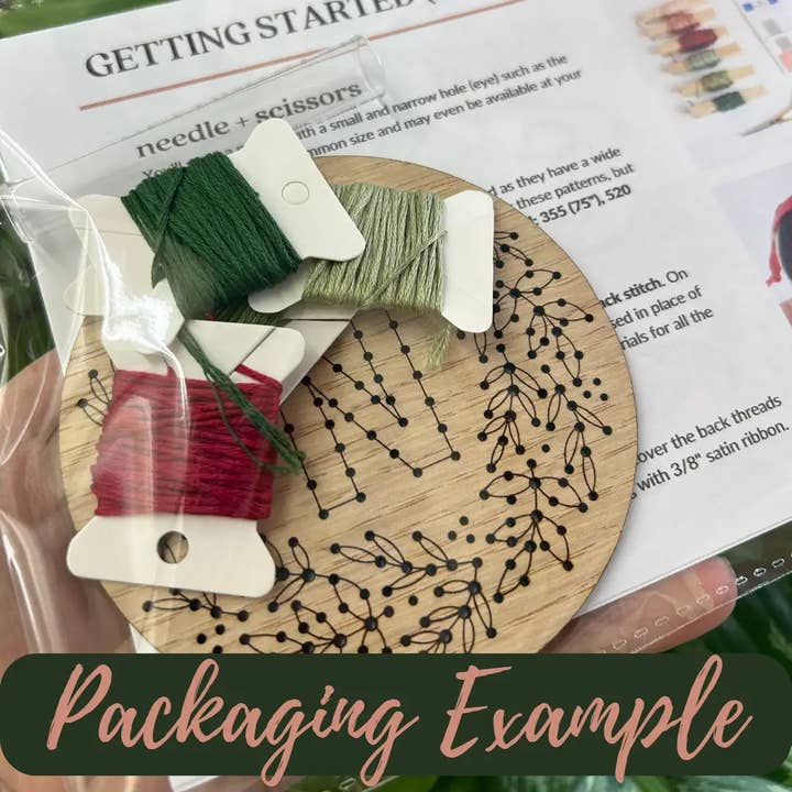 The HNB House – wholesale DIY-pysselkit – Bågformad Daisy Blomster Bokmärke DIY Broderikit