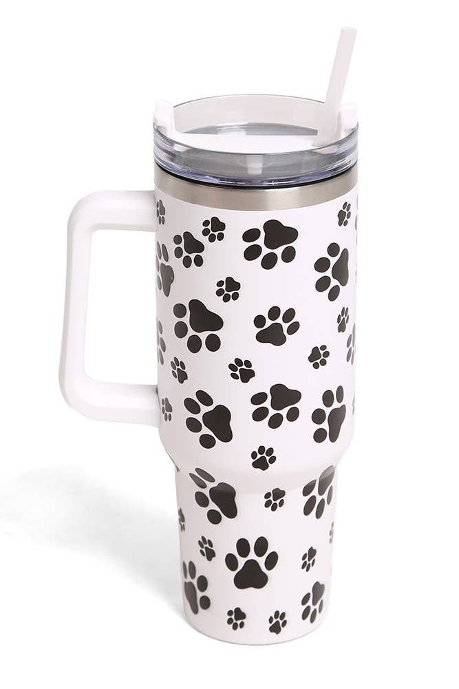 Hana - Vente Gourde/bouteille isotherme - Gobelet à manche Dog Paw 40 oz4
