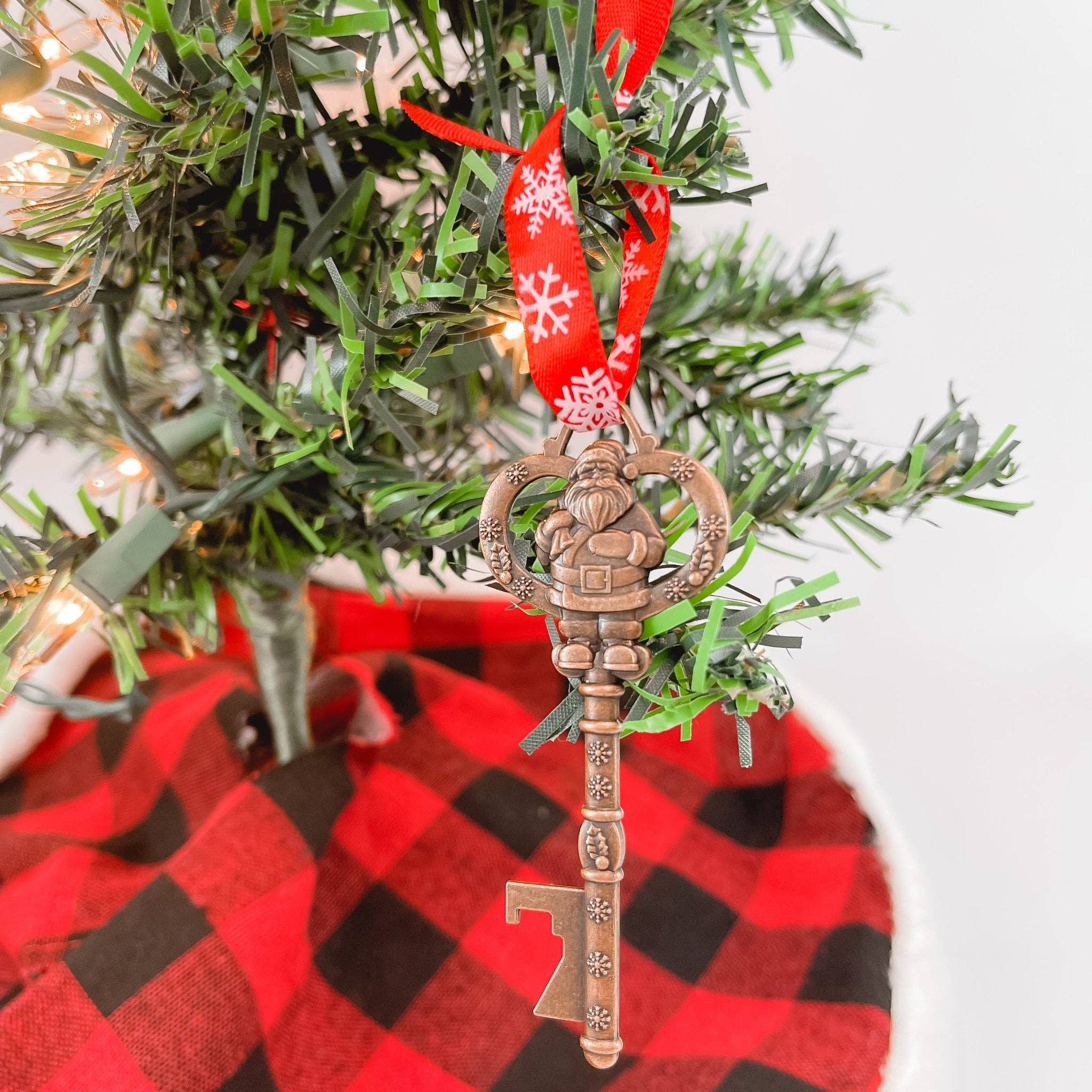 SunshineSoulMD - Vente Objets de décoration - Ornement clé magique du Père Noël1