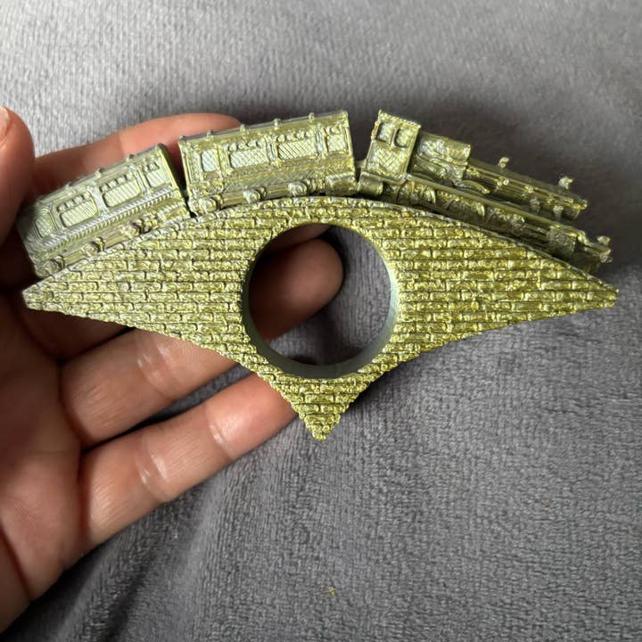 Cryptid Creations – wholesale Bookmark – Train themed page holder