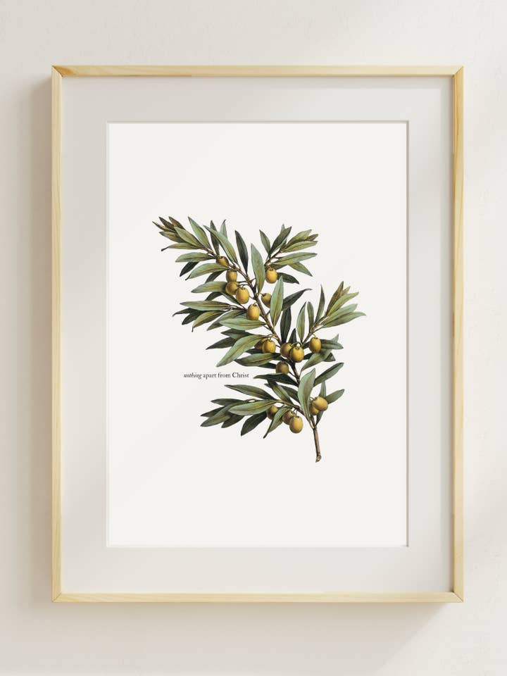 Nothing Apart From Christ Art Print for wholesale by These Stones