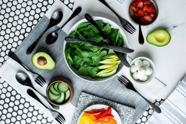 Knork Flatware – Conjunto de talheres por atacado – Talheres de titânio preto fosco - conjunto de 20 peças6