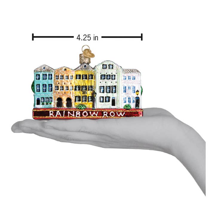 Old World Christmas - Wholesale Ornament - Rainbow Row Ornament4