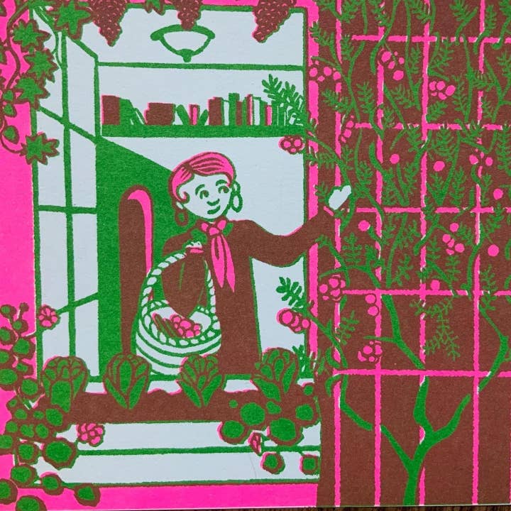 Psychedelic Lens - Wholesale Art Print - Neighbors Riso Print