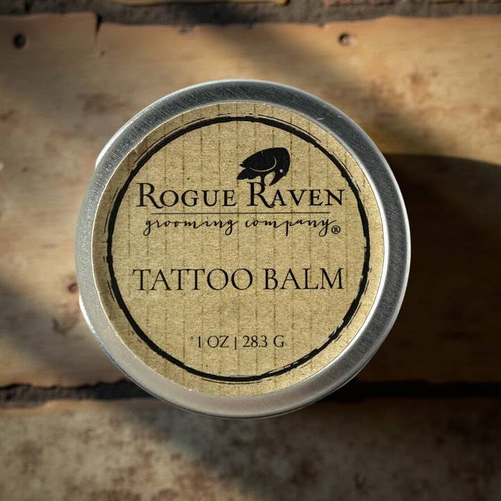 Rogue Raven Grooming Company - Wholesale Tattoo Ointment/Care - All-NaturalTattoo Balm | Moisturizes + Protects1