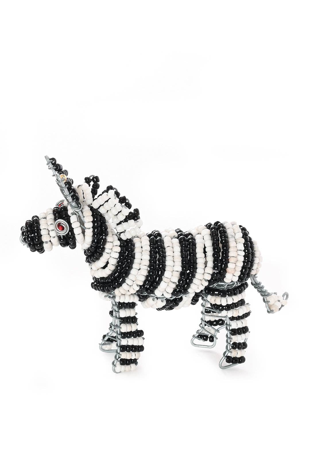 Swahili | AFRICAN MODERN - Wholesale Sculpture - Patmore's Beaded Zebra Sculpture1