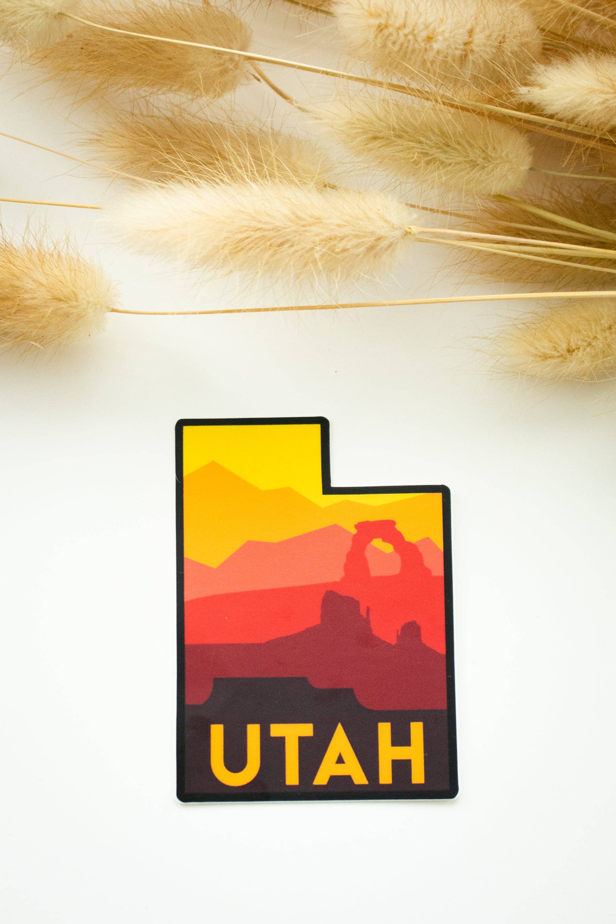 Riley Funk Designs - Wholesale Sticker - Utah State Sticker2
