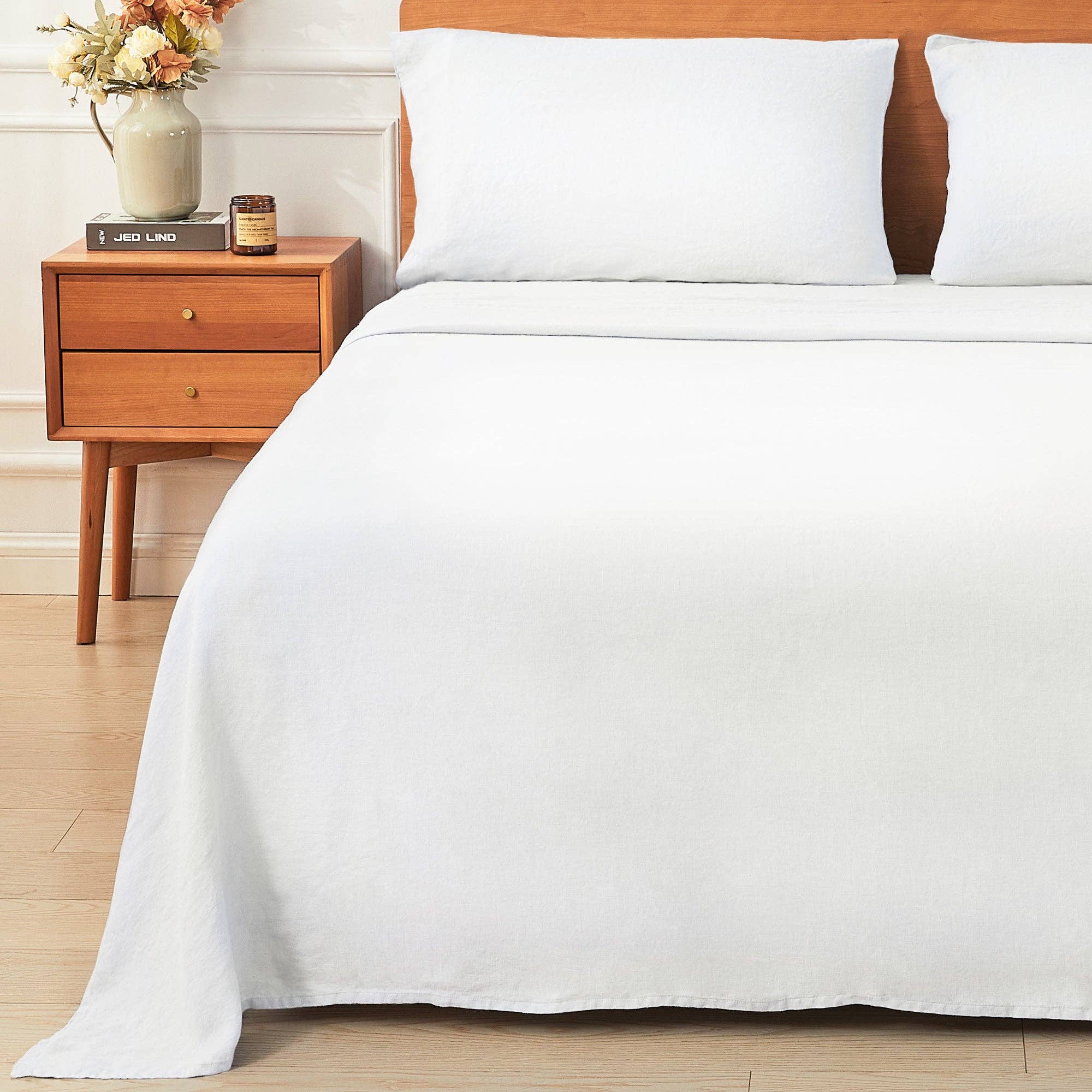 Mélange Home - Wholesale Sheet Set - 100% Linen Sheet Set29