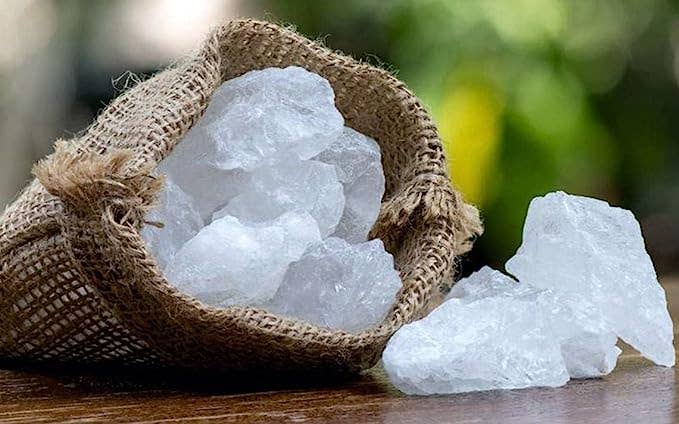 YERBERO - Wholesale Deodorant - Unisex - Yerbero - Alum Stone Block 1 LB (453gr) | White Alum Crystal Rock | Piedra De Alumbre Natural | Natural Deodorant & Antiperspirant |2