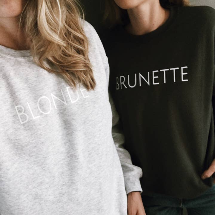 Shop catvonle - Wholesale Graphic Sweatshirt - Women's - Blonde